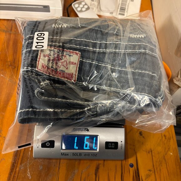 True Religion Stella Big T Skinny Jeans – Low Rise – Blue Denim - Picture 12 of 12